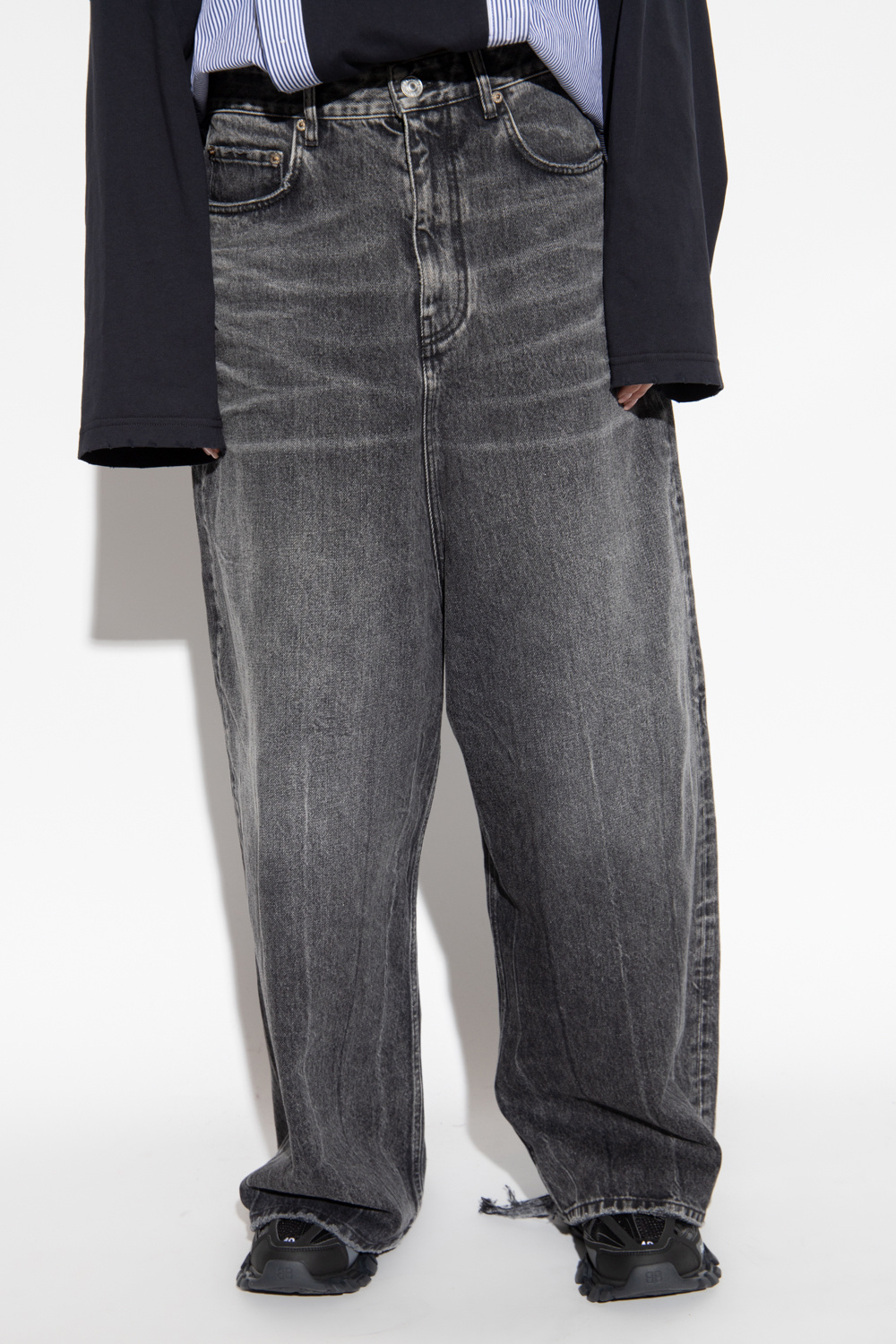 Grey Jeans with dropped crotch Balenciaga - Vitkac Germany